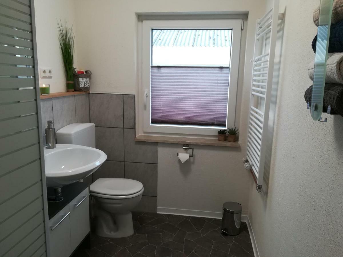 Ferienwohnung Am Reinhardswald - Eichenlaub - Mit Sauna Trendelburg Buitenkant foto